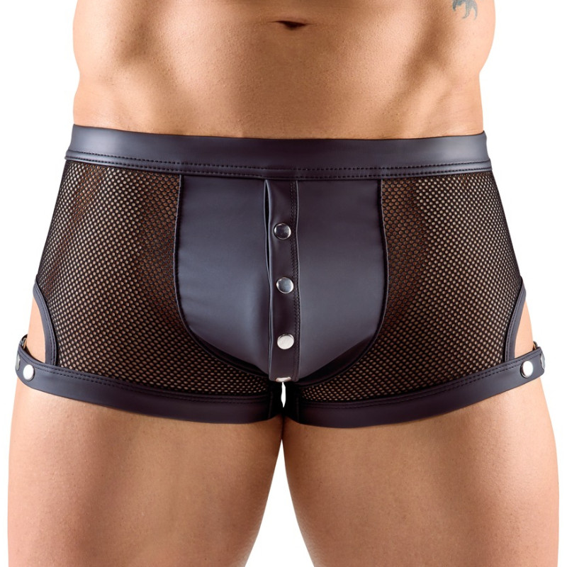 Svenjoyment Boxer avec Pressions Tudeo Noir